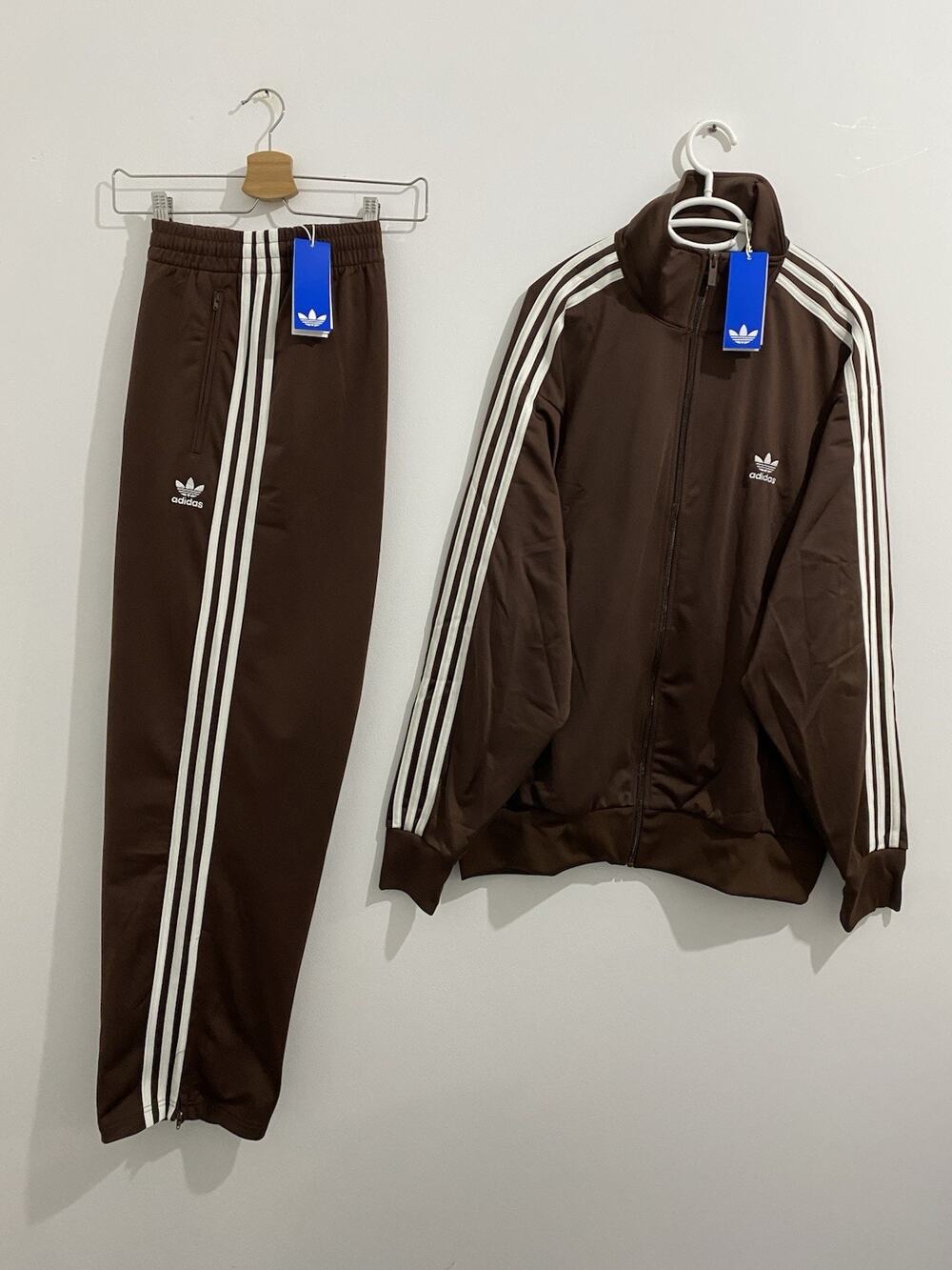 Adidas Originals Classics Firebird Tracksuit Auburn Off White Size XL